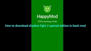 how to shadow fight 2 special edition in hack mod in Tamil # shorts # shadow fight # py black gaming