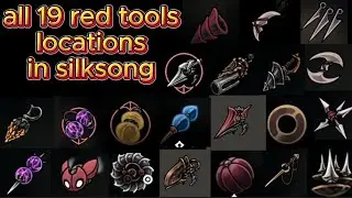 All 19 red tools locations in silksong
