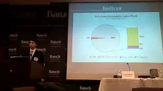 Baruch SBC Panel Discussion:Topics in Global Reporting Initiative - David Master Intro