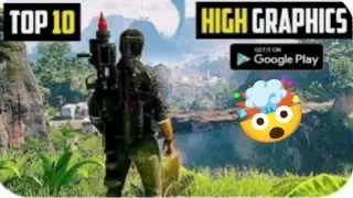 Top 10  BEST HIGH GRAPHICS OFFLINE GAMES for mobile #gaming #top10 #TAMIL
