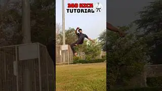 360 kick tutorial 🥋🔥 #taekwondo #karate #motivational  #trick #kicks #training #speed #shorts