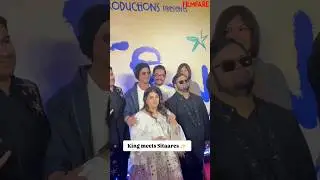 The King Arrives! Shah Rukh Khan's Special Appearance at Aamir Khan's 'Sitaare Zameen Par' Premiere