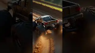 Skill Dewa Monster Truck #shorts #monstertruck #offroad #balapan #hutan #adventure #monsterjam