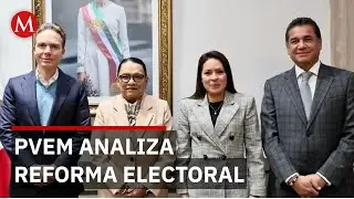 Rosa Icela Rodr&iacute;guez y el Partido Verde acuerdan revisar la reforma electoral