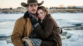 She Was Trapped Under Ice After Falling In, A Cowboy Heard The Crack And Pulled Her Out Fast