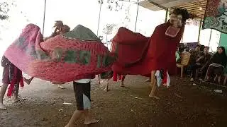Tari kreasi CEPETAN ft BARONGAN||ebeg banyumasan MARGO BUDOYO GIRI LARAS live Derik susukan 