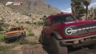 Forza Horizon 5 - Ford Bronco production line and the trailer
