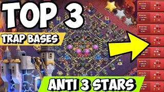 🏆 TOP 3 TH18 BASES You NEED in 2026! | War + Legend League | Anti-2⭐ Anti-3⭐ META