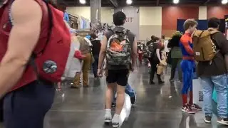 Friday at Phoenix Fan Fusion 2023 - Exhibit Hall Opening Day -  Comic Con - Phoenix Arizona