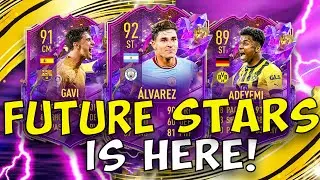 FIFA 23 FUTURE STARS WITH ALVAREZ, GAVI, ADEYEMI & MORE! PACK OPENING!!!