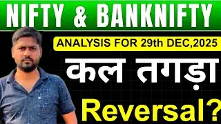 Nifty & Bank Nifty Today Analysis 📈 | Support Resistance | Intraday Trading Plan Hindi