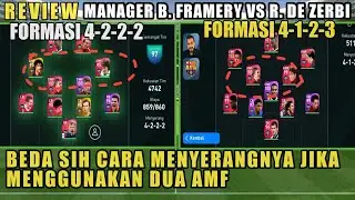 REVIEW MANAGER FORMASI 4222 VS FORMASI 4123 DUA AMF SANGAT MENGERIKAN ONLINE MATCH PES 2021 MOBILE