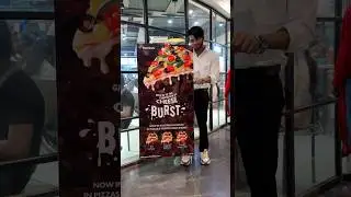 Domino&rsquo;s New Cheese Burst Pizza 😍❤️ #shorts