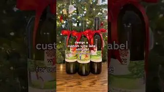 Homemade wine, fancy labels for gifting 🎄🍷 #illustration #packagingdesign