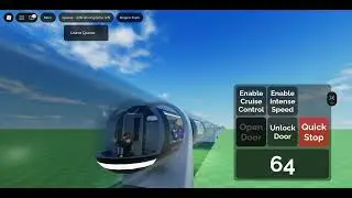 Roblox Luxury Train (Testrack) My First Time Driving a Luxury High Speed Hyperloop 30/12/2025