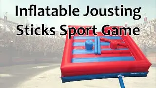 Inflatable Jousting Sticks Sport Game