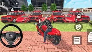 🎮Franklin order by 3️⃣ Mahindra Thar and 3️⃣ Porsche Supercar in Indian🇮🇳 bike Thief Auto simulator🎮