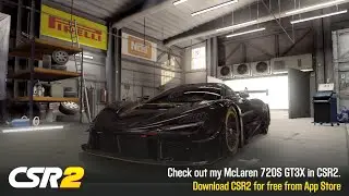 CSR2 - 720S GT3X - tune & shift - 6.866