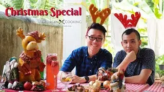 Delicious Christmas Meal | Georgen Cooking Feat. Leonard The Dietitian
