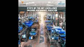 Revolutionizing Concrete Production | Venus Techno Concrete Batching Plant #rmcplant #venus #venus