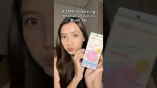 Unboxing Fillimilli x Knotted Eye Makeup Brush Set #fillimilli #brush #แปรงแต่งหน้า