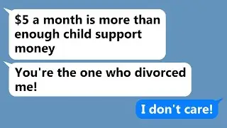 My former husband coerced me into remarrying by reducing the child support to just $5 a month.