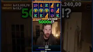Watch this Danish Streamer Go Crazy Winning 50k+ DKK #slots