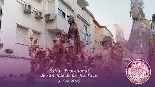 Salida Procesional de San José de las Josefinas 2025 | Jerez Pasión TV