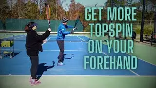 ПРОСТОЙ совет, как получить больше Topspin #теннис