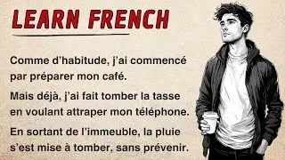 Learn French with the Shadowing Technique  | French Story for Beginners (A1–A2)