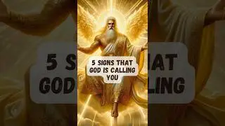 5 Signs That God is Calling You #godiscalling #godscalling #5signs #godwantstotalktoyou #shortvideo