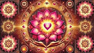21st February - 528 Hz + 639 Hz - Sacred Heart Portal, Love Healing And Divine Harmony Energy