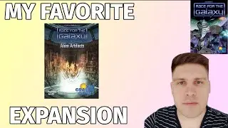 Race for the Galaxy - Alient Artifacts gameplay (no orb)