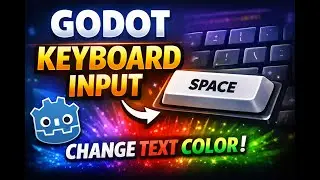 Как использовать ввод с клавиатуры в Godot (подробно для начинающих)