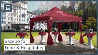 Gazebo for catering & hospitality | Mastertent&reg;
