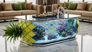 World&rsquo;s Most Beautiful Fruit Shaped Coffee Tables | Aquarium Luxury Designs 2025