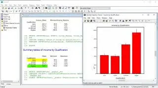 Summary Tables and Filters in Genstat