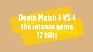 PUBG Death Match | 3 vs 4 | Intense game | VICTORY | Bare hands | NO external triggers |
