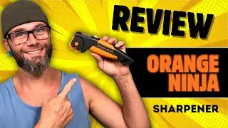 Review and Demo Orange Ninja Sharpening Tool
