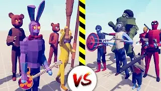 FNAF vs Marvel Team (Totally Accurate Battle Simulator) Tabs