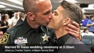 Uniformed Broward Sheriff's deputy marries boyfriend in Florida
