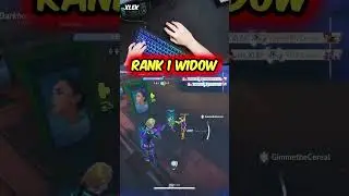 Learn to Punish with Rank 1 Black Widow ! #marvelrivals