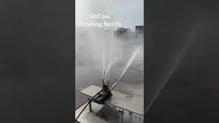 Rotating Nozzle #highpressurecleaning #pressurewasher #cleaningequipment