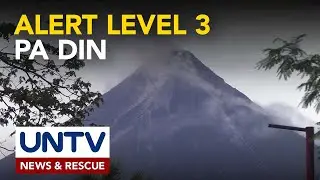 Mayon Volcano, nananatili sa Alert Level 3 &mdash; Phivolcs