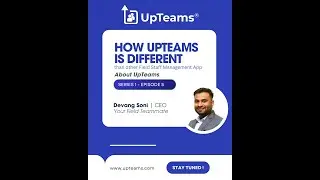 How UpTeams is different than other Field Staff Management Apps