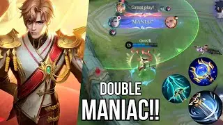DOUBLE MANIAC !! - AAMON BEST BUILD FOR FAST RANK PUSH – Easy Win Streak!