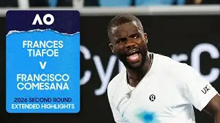 Frances Tiafoe v Francisco Comesana Extended Highlights | Australian Open 2026 Second Round