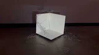 Skeleton head projection mapping test