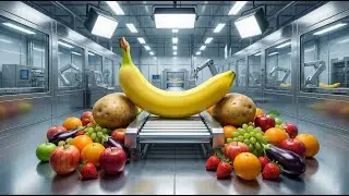 Inside a Banana and  Inside a Potato Chip Factory