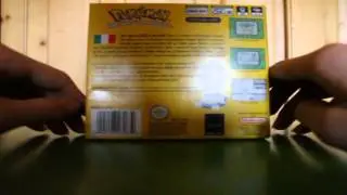 Unboxing Pokemon Giallo (con scatola)